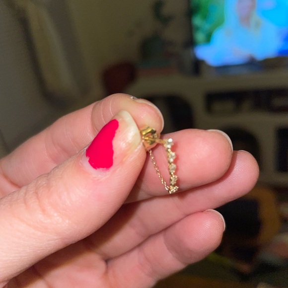 Catbird Comet Diamond Earring (single)